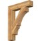 Ekena Millwork Balboa Block Rough Sawn Bracket, Western Red Cedar, 6"W x 32"D x 40"H BKT06X32X40BOA05RWR - alternate 1